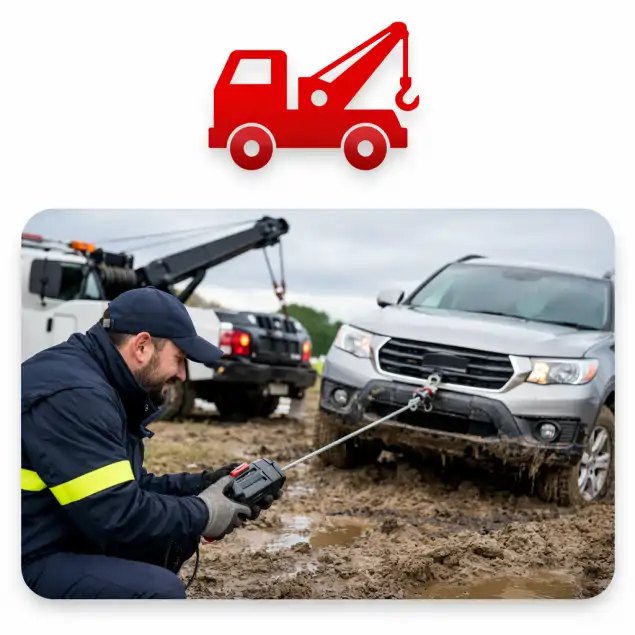 Roadside Assistance 5 winch out service Dundee 2